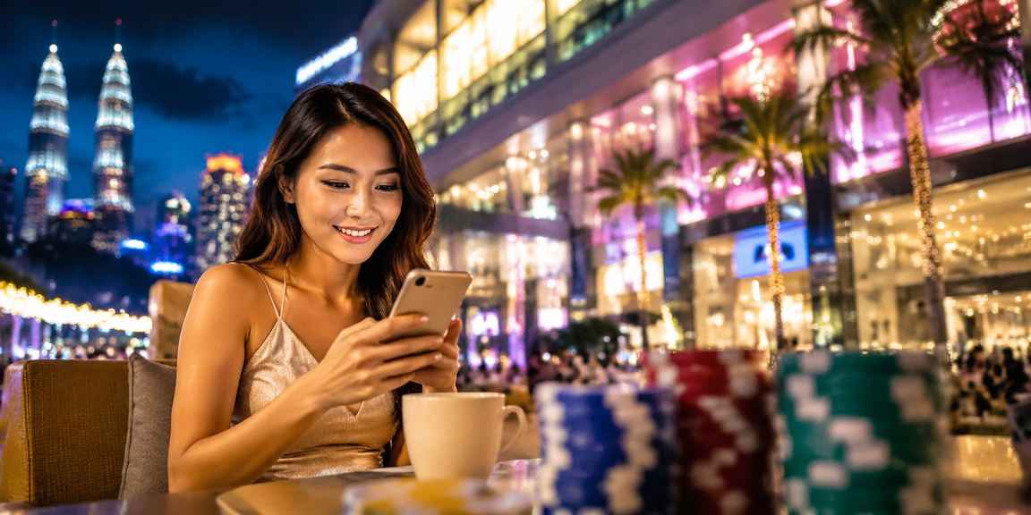 Pengguna mendaftar akaun mrcoin dengan mudah menggunakan telefon di Kuala Lumpur